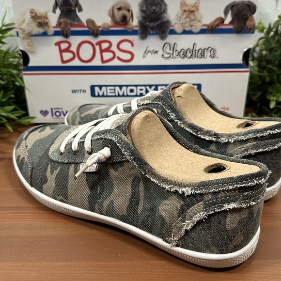 BOBS from Skechers Shoes Skechers Bobs B Cute Troop Cutie Camo